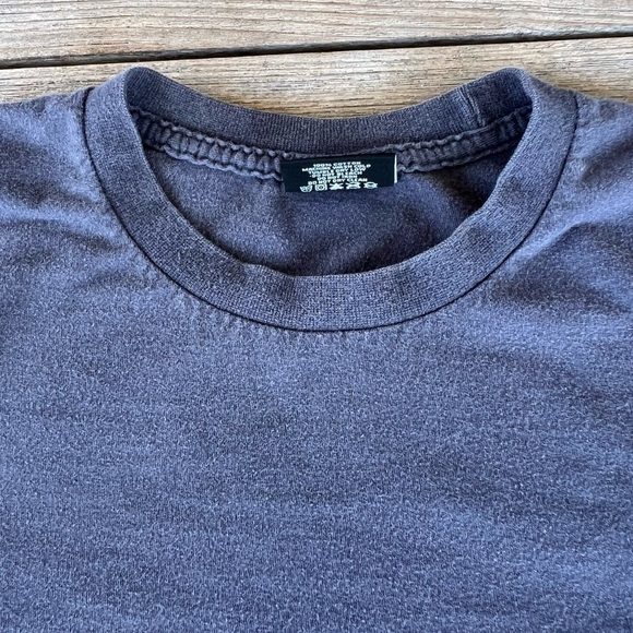 VTG Stussy Logo Streetwear Surf Crewneck Faded Distressed Blue Gray Mexico Small - Picture 7 of 10